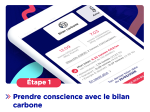 étape 1 application energic : prendre conscience avec le bilan carbone