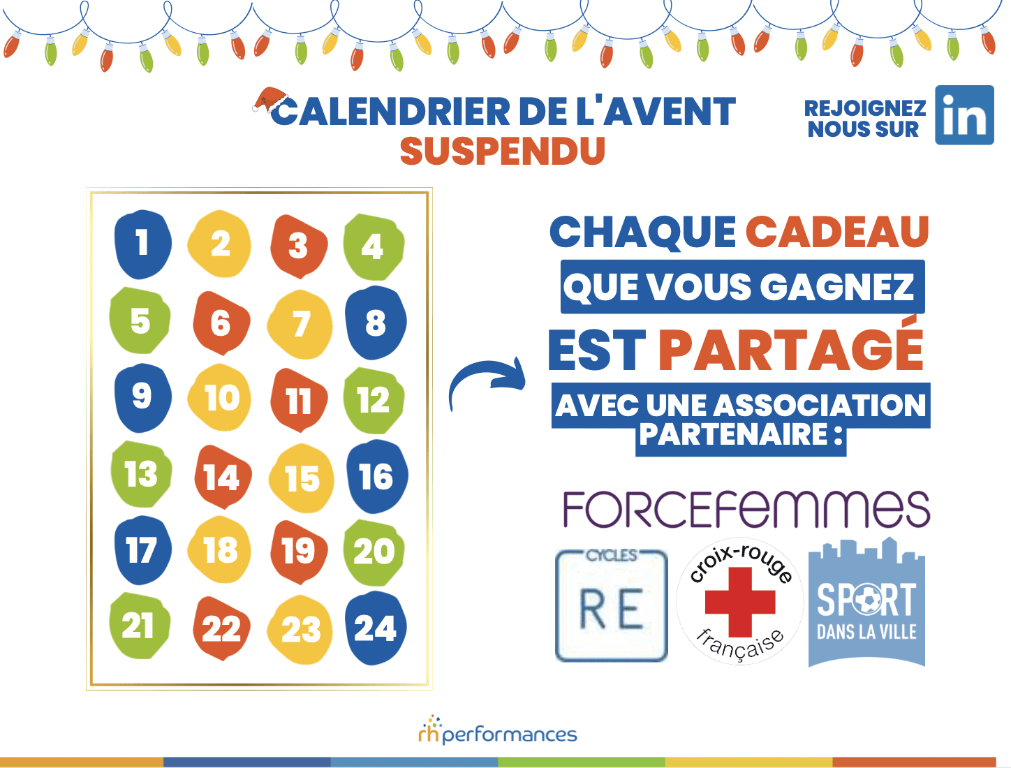 calendrier de l'avent suspendu