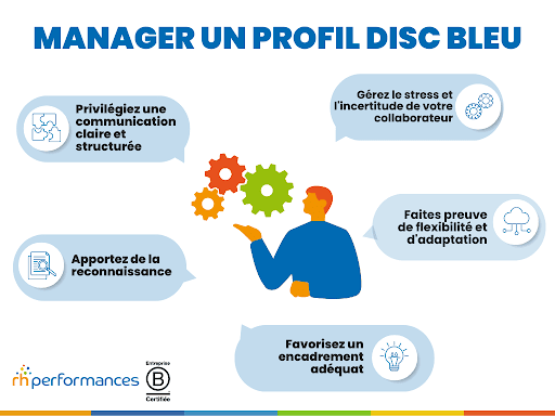 profil DISC bleu